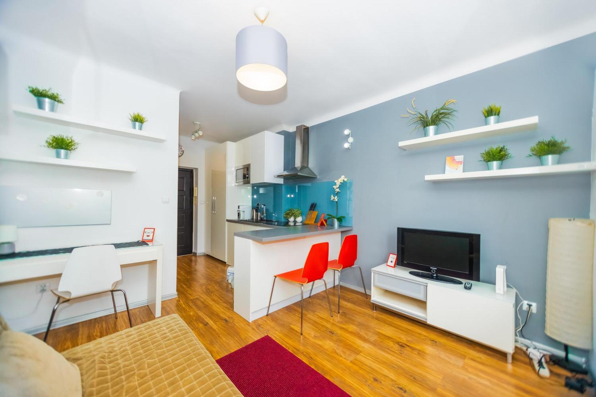 Cozy Studio Next To The Metro And City Center Warsawa Bagian luar foto